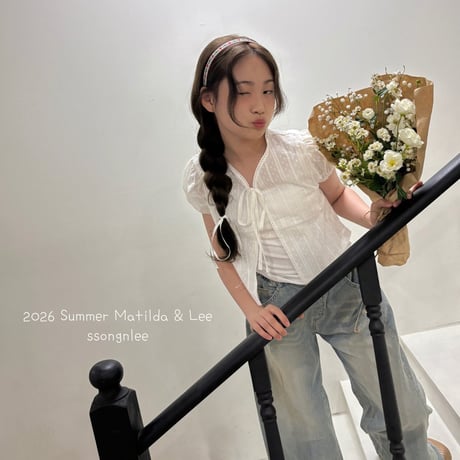 matilda/167. puff cardigan blouse 5-13