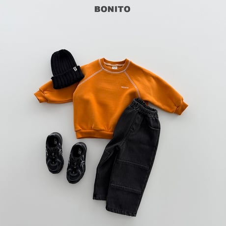 bonito/14. Carrot raglan man-to-man JS-JM