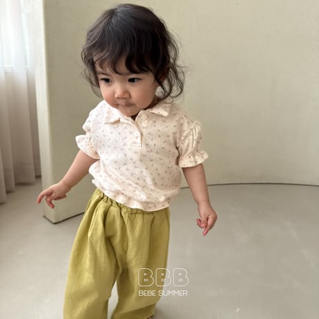 bellabambina/39. bebe blli collar T-shirt 12M-M