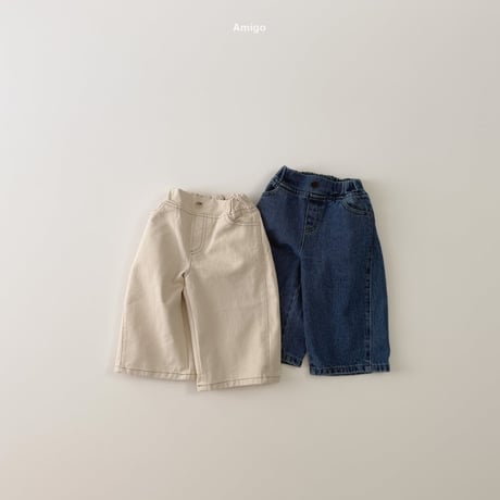 amigo/19. curb denim pants XS-XL