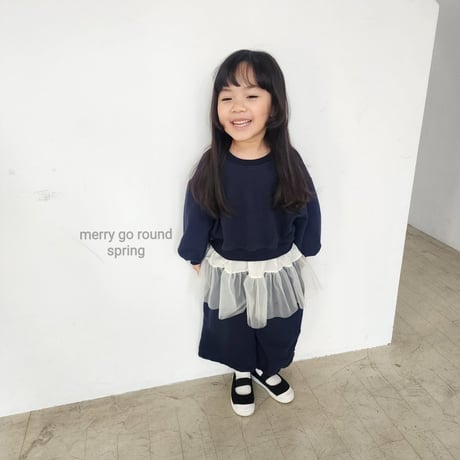 merrygoround/18. mesh man-to-man XS-2XL