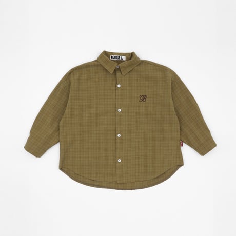 betterj/60. Orb check shirt L-JS