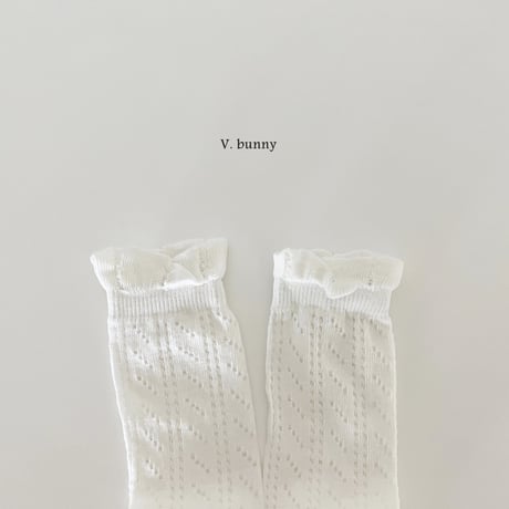 vbunny/25. flower socks set FREE(32CM)