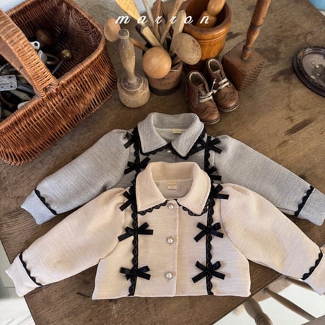 marron/56. amelia set ( jacket ) skirt XS-L