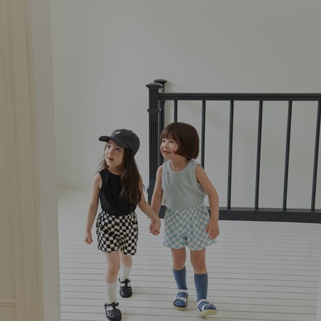 lalaland/4. checker board half pants XS-XL