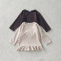 urbanrabbit/46. Loose-fit Ruffle Longline Tee XS-XL
