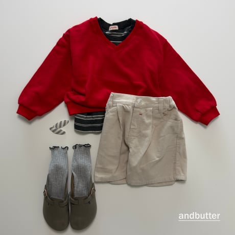 andbutter/20. Soft V-Neck MTM JS-JM