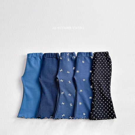 vividi/57. soft denim napal pants XS-XL