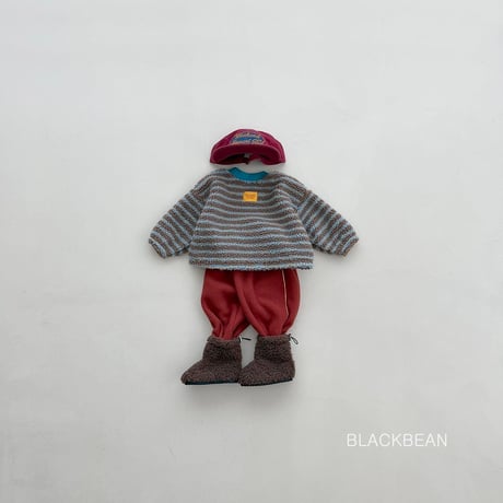 blackbean/24. bichon man-to-man S-XL