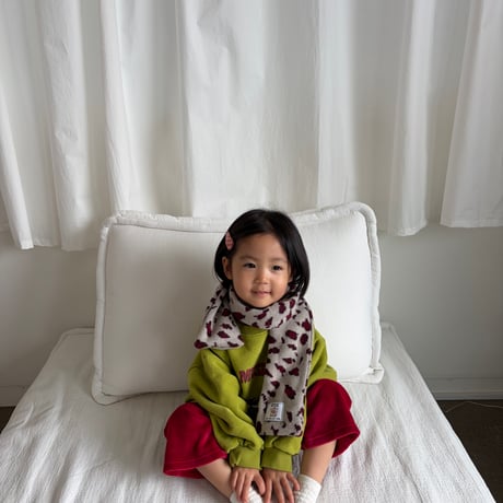 pepper/10. leopard muffler XS-XL