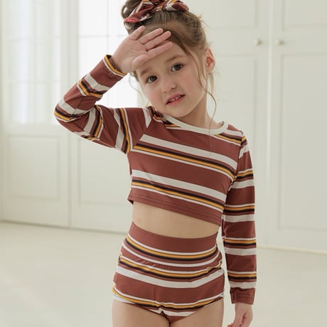 erinj/62. swimsuit crop TOP S-JS