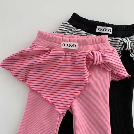 ooo/11. poto fril pants boots cut XS-XL