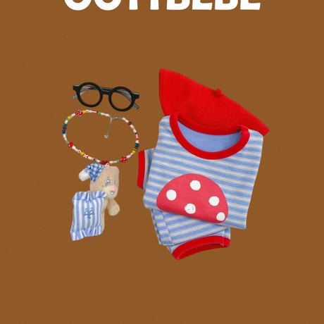 oottbebe/26. fruit updown set XS(0-1Y)-XL(4-5Y)