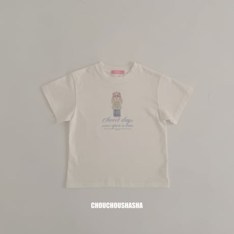 chouchoushasha/23. Shushu DOLL Short-sleeved T-shirt XS-XL