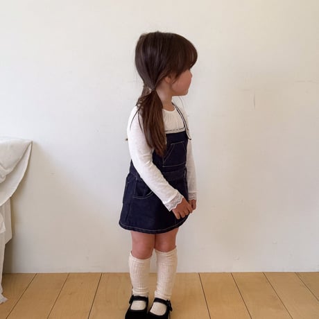 bananaj/9. lace overalls one-piece XS-JS