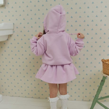 melikey/94. ribbon pocket hood zipup XS-XL