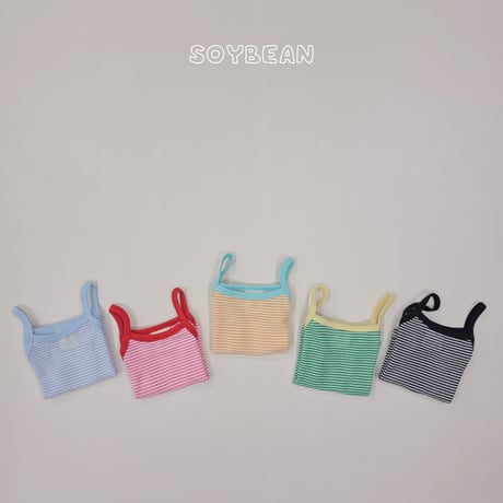 soybean/28. plan ) stripe sleeveless JS-JM