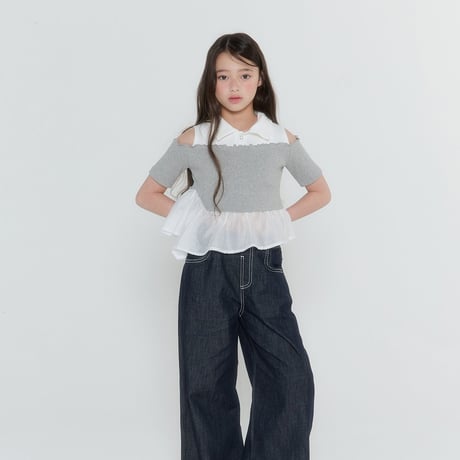 forkchips/55. paper shorder T-shirt M-XL