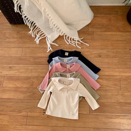 bebeholic/34. collar T-shirt S(3-6M)-XL(18-24M)