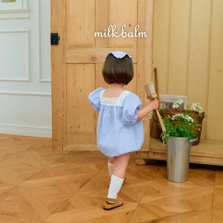 milkbalm/12. ivy check suit XS(-6M)-M(12M-18M)