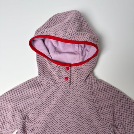 andbutter/24. Zigzag Snap Hoodie XS-XL