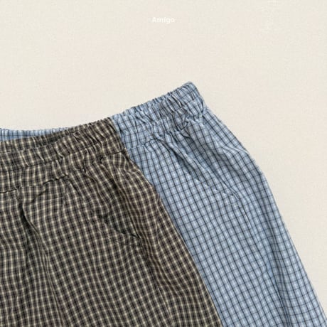 amigo/13. Swing check pants XS-XL