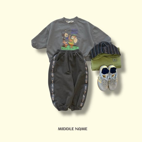middlename/25. pigment tape jogger pants JS-JM