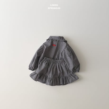 lindo/41. garden check set XS-XL