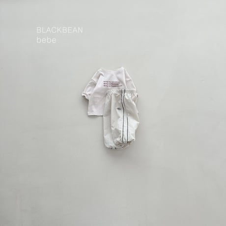 blackbean/23. shine bebe T-shirt S-M