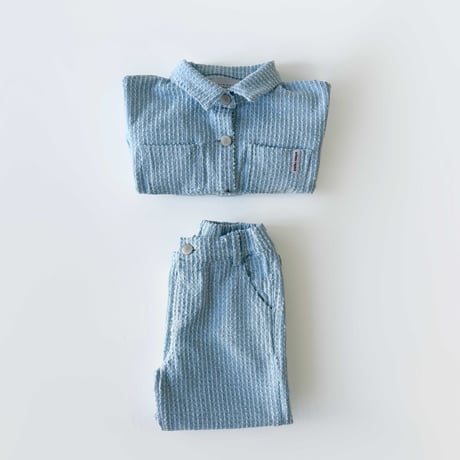 urbanrabbit/34. Textured Denim Pants JS-JM