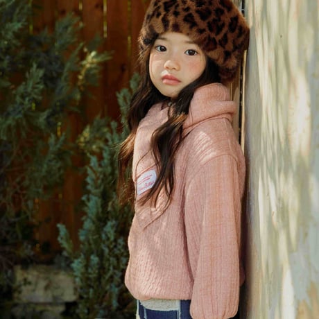 urbanrabbit/71. Cable Long Top & Scarf Set JS-JM