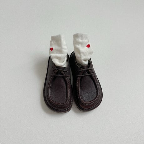 minirobe/46. Heart Logo Socks 3Set XS-M