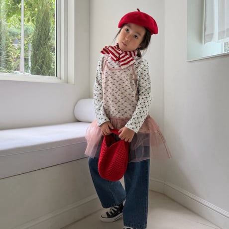 bonbonbutik/27. waffle flower T-shirt XS-XL