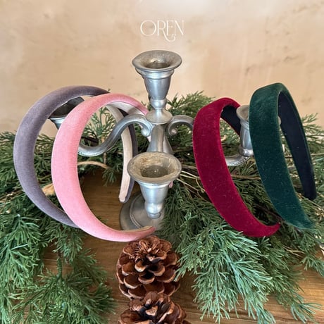 oren/29. velvet hairband FREE