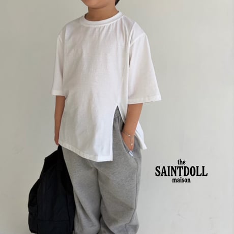 saintdoll/13. oblique section T-shirt XL-JM