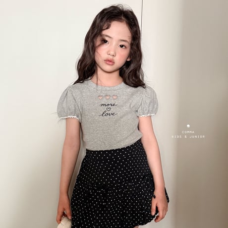 comma/159. punching puff T-shirt 160-170