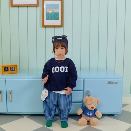 oottbebe/18. GOOD kids ( family ) man-to-man XS(0-1Y)-XL(4-5Y)