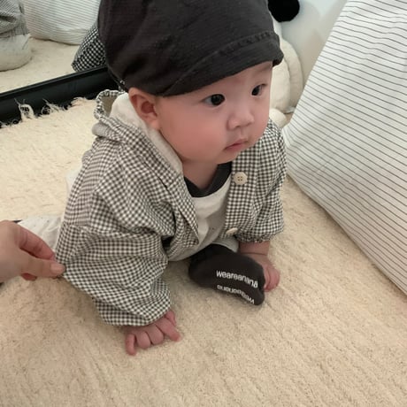 lalaland/80. b gobang hood jumper 6M-18M