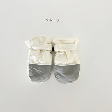 vbunny/54. line two color glove FREE