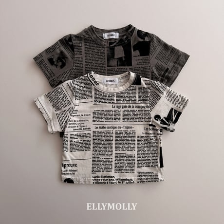 ellymolly/116. paper T-shirt 13-15