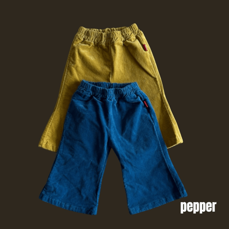 pepper/32. camel velvet pants XS-XL