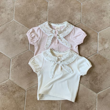 bebeholic/66. foggy flower T-shirts S(3-6M)-L(12-18M)