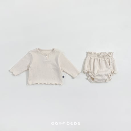 oottbebe/51. kozi set bloomer S(0-6M)-M(6-12M)