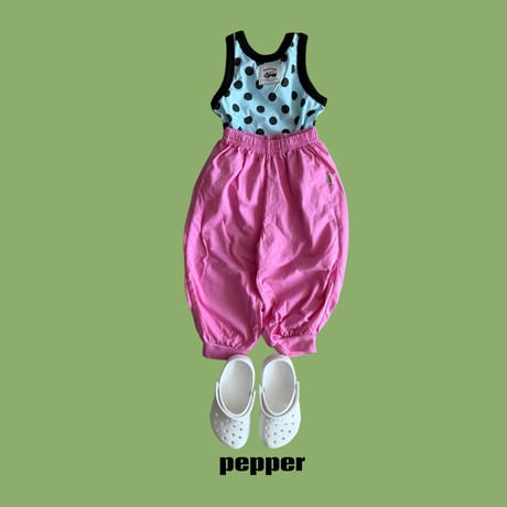 pepper/48. bongbong dot sleeveless XS-XL