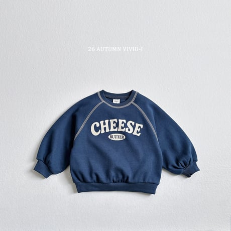 vividi/128. cheese stitch man-to-man JS-JM