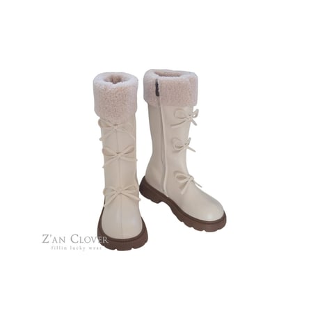 zanclover/3. ribbon fer long boots 160-225