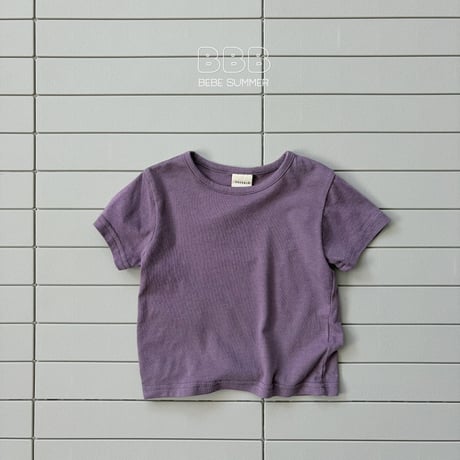 bellabambina/44. bebe basic half t T-shirt 12M-M
