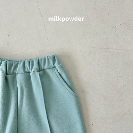milkpowder/51. pin tuck pants 5-11