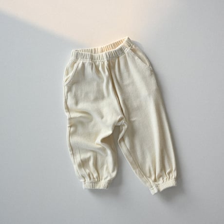 thebeige/23. Eyelet jogger pants XXS-L