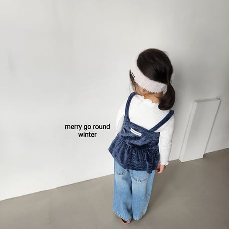 merrygoround/9. bonding wide denim XS-2XL